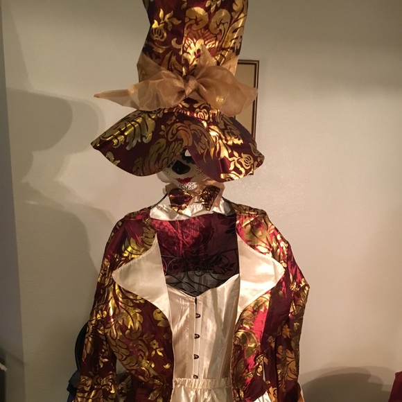 Halloween Bests Mad Hatter Deluxe Costume W/XTRAS - Picture 8 of 8